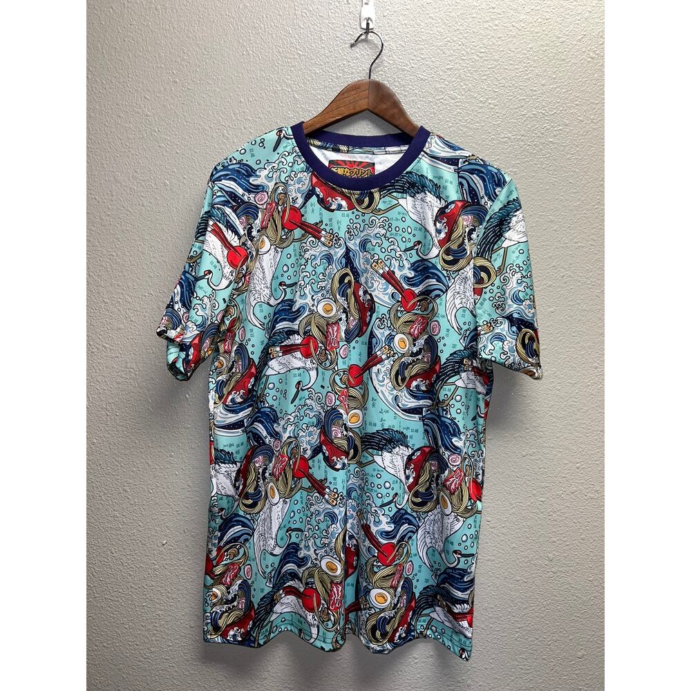 Fresh Prints Of Toyko Japanese Ramen Shirt Drill Clothing All Over Print Large